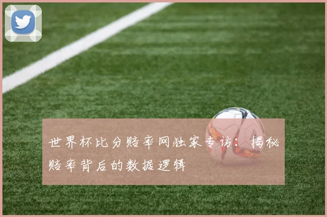 世界杯比分赔率网独家专访:揭秘赔率背后的数据逻辑