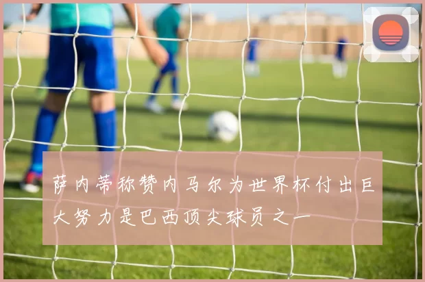 萨内蒂称赞内马尔为世界杯付出巨大努力是巴西顶尖球员之一